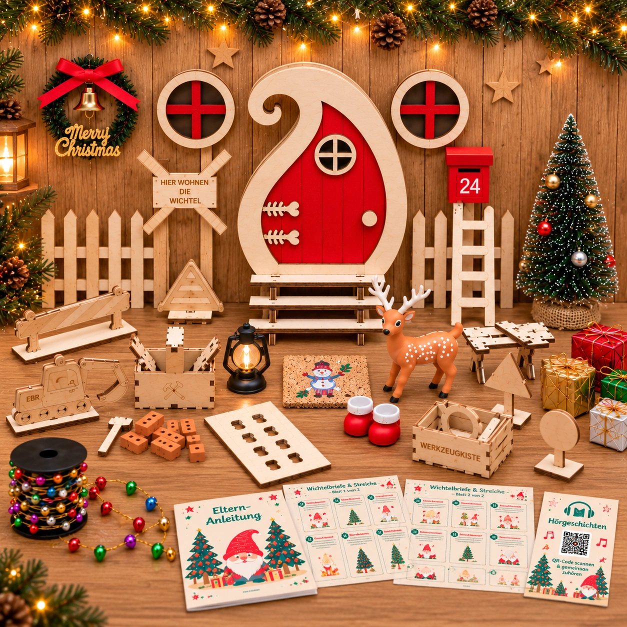 Weihnachtliche Miniaturwelt