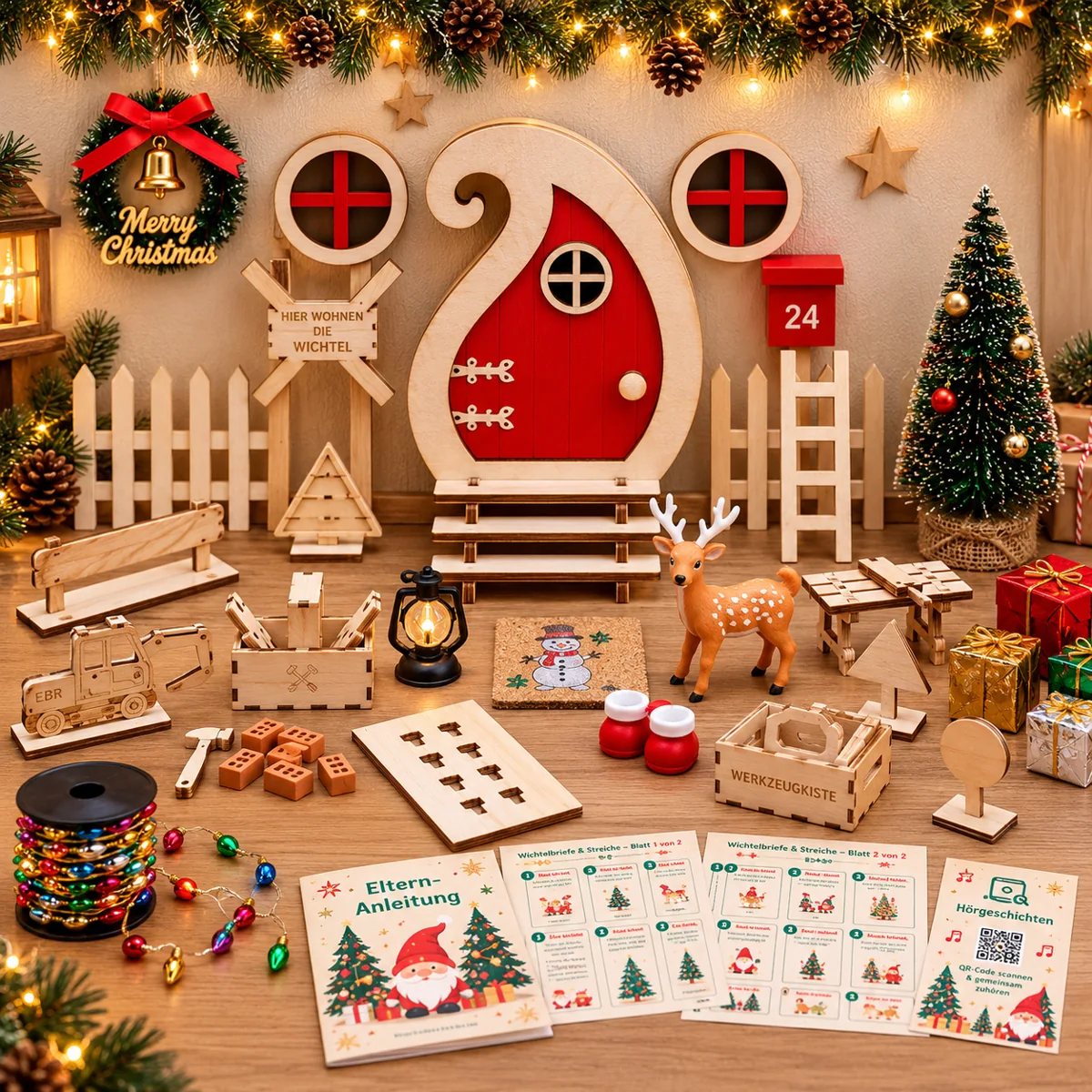 Weihnachtliche Miniaturwelt