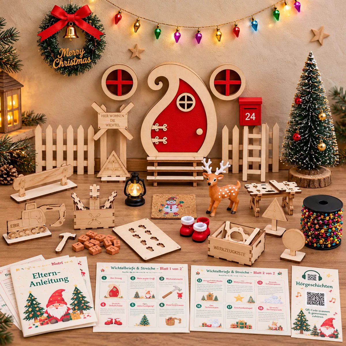 Weihnachtliche Miniaturwelt