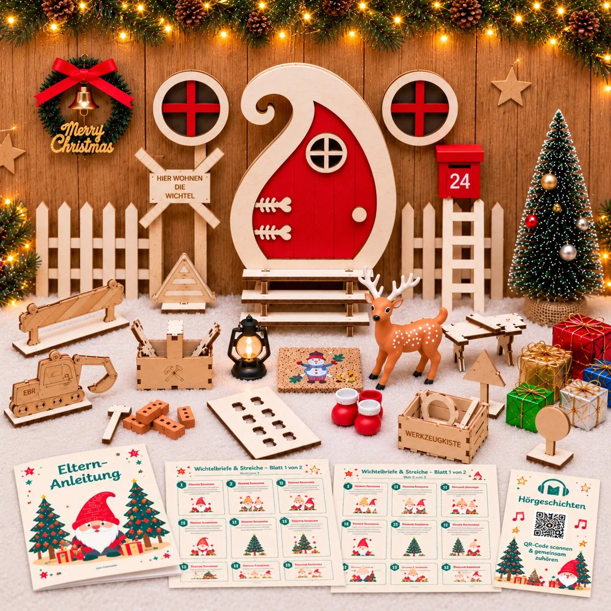 Weihnachtliche Miniaturwelt